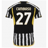 Moški Juventus Andrea Cambiaso #27 Replika nogometni dresi Domači 2023-24 Kratek Rokav