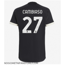 Moški Juventus Andrea Cambiaso #27 Replika nogometni dresi Tretji 2023-24 Kratek Rokav