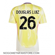 Moški Juventus Douglas Luiz #26 Replika nogometni dresi Gostujoči 2024-25 Kratek Rokav