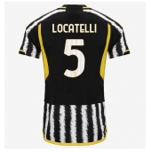 Moški Juventus Manuel Locatelli #5 Replika nogometni dresi Domači 2023-24 Kratek Rokav