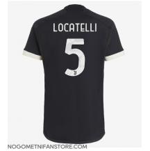 Moški Juventus Manuel Locatelli #5 Replika nogometni dresi Tretji 2023-24 Kratek Rokav