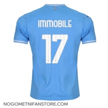 Moški Lazio Ciro Immobile #17 Replika nogometni dresi Domači 2023-24 Kratek Rokav