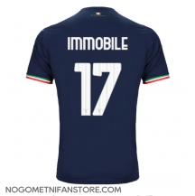 Moški Lazio Ciro Immobile #17 Replika nogometni dresi Gostujoči 2023-24 Kratek Rokav