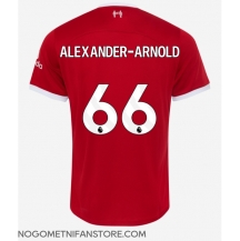 Moški Liverpool Alexander-Arnold #66 Replika nogometni dresi Domači 2023-24 Kratek Rokav