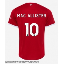 Moški Liverpool Alexis Mac Allister #10 Replika nogometni dresi Domači 2023-24 Kratek Rokav