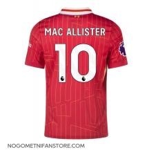 Moški Liverpool Alexis Mac Allister #10 Replika nogometni dresi Domači 2024-25 Kratek Rokav