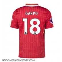 Moški Liverpool Cody Gakpo #18 Replika nogometni dresi Domači 2024-25 Kratek Rokav