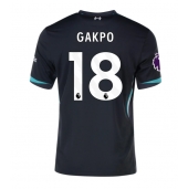 Moški Liverpool Cody Gakpo #18 Replika nogometni dresi Gostujoči 2024-25 Kratek Rokav