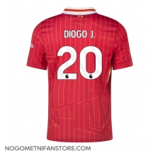 Moški Liverpool Diogo Jota #20 Replika nogometni dresi Domači 2024-25 Kratek Rokav