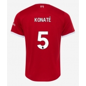 Moški Liverpool Ibrahima Konate #5 Replika nogometni dresi Domači 2023-24 Kratek Rokav