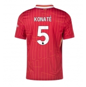 Moški Liverpool Ibrahima Konate #5 Replika nogometni dresi Domači 2024-25 Kratek Rokav