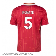 Moški Liverpool Ibrahima Konate #5 Replika nogometni dresi Domači 2024-25 Kratek Rokav