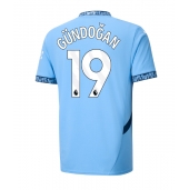 Moški Manchester City Ilkay Gundogan #19 Replika nogometni dresi Domači 2024-25 Kratek Rokav