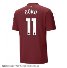 Moški Manchester City Jeremy Doku #11 Replika nogometni dresi Tretji 2024-25 Kratek Rokav