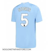 Moški Manchester City John Stones #5 Replika nogometni dresi Domači 2023-24 Kratek Rokav