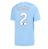 Moški Manchester City Kyle Walker #2 Replika nogometni dresi Domači 2023-24 Kratek Rokav