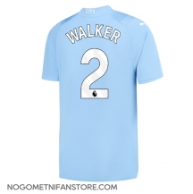 Moški Manchester City Kyle Walker #2 Replika nogometni dresi Domači 2023-24 Kratek Rokav