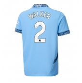 Moški Manchester City Kyle Walker #2 Replika nogometni dresi Domači 2024-25 Kratek Rokav