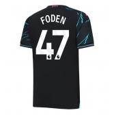 Moški Manchester City Phil Foden #47 Replika nogometni dresi Tretji 2023-24 Kratek Rokav