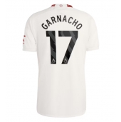 Moški Manchester United Alejandro Garnacho #17 Replika nogometni dresi Tretji 2023-24 Kratek Rokav