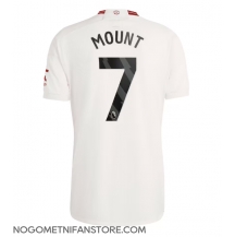 Moški Manchester United Mason Mount #7 Replika nogometni dresi Tretji 2023-24 Kratek Rokav