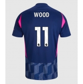 Moški Nottingham Forest Chris Wood #11 Replika nogometni dresi Gostujoči 2024-25 Kratek Rokav