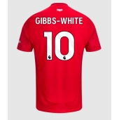 Moški Nottingham Forest Morgan Gibbs-White #10 Replika nogometni dresi Domači 2024-25 Kratek Rokav