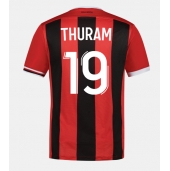 Moški OGC Nice Khephren Thuram #19 Replika nogometni dresi Domači 2023-24 Kratek Rokav