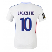 Moški Olympique Lyonnais Alexandre Lacazette #10 Replika nogometni dresi Domači 2024-25 Kratek Rokav