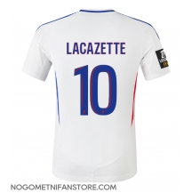 Moški Olympique Lyonnais Alexandre Lacazette #10 Replika nogometni dresi Domači 2024-25 Kratek Rokav