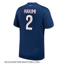 Moški Paris Saint-Germain Achraf Hakimi #2 Replika nogometni dresi Domači 2024-25 Kratek Rokav