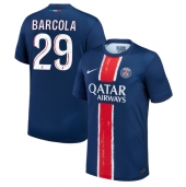 Moški Paris Saint-Germain Bradley Barcola #29 Replika nogometni dresi Domači 2024-25 Kratek Rokav