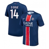 Moški Paris Saint-Germain Desire Doue #14 Replika nogometni dresi Domači 2024-25 Kratek Rokav