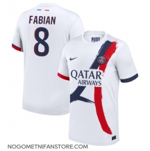 Moški Paris Saint-Germain Fabian Ruiz #8 Replika nogometni dresi Gostujoči 2024-25 Kratek Rokav