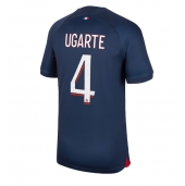 Moški Paris Saint-Germain Manuel Ugarte #4 Replika nogometni dresi Domači 2023-24 Kratek Rokav