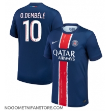 Moški Paris Saint-Germain Ousmane Dembele #10 Replika nogometni dresi Domači 2024-25 Kratek Rokav