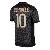 Moški Paris Saint-Germain Ousmane Dembele #10 Replika nogometni dresi Tretji 2023-24 Kratek Rokav