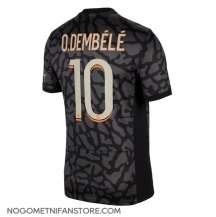 Moški Paris Saint-Germain Ousmane Dembele #10 Replika nogometni dresi Tretji 2023-24 Kratek Rokav