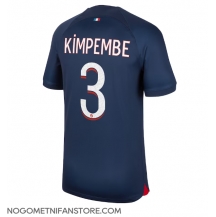 Moški Paris Saint-Germain Presnel Kimpembe #3 Replika nogometni dresi Domači 2023-24 Kratek Rokav