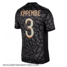 Moški Paris Saint-Germain Presnel Kimpembe #3 Replika nogometni dresi Tretji 2023-24 Kratek Rokav