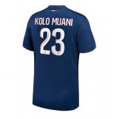 Moški Paris Saint-Germain Randal Kolo Muani #23 Replika nogometni dresi Domači 2024-25 Kratek Rokav