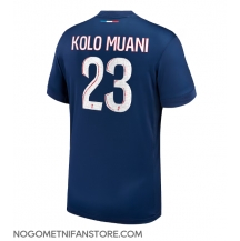 Moški Paris Saint-Germain Randal Kolo Muani #23 Replika nogometni dresi Domači 2024-25 Kratek Rokav