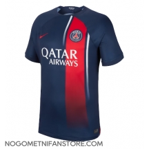 Moški Paris Saint-Germain Replika nogometni dresi Domači 2023-24 Kratek Rokav