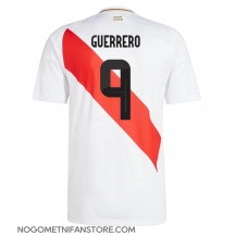 Moški Peru Paolo Guerrero #9 Replika nogometni dresi Domači Copa America 2024 Kratek Rokav