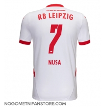 Moški RB Leipzig Antonio Nusa #7 Replika nogometni dresi Domači 2024-25 Kratek Rokav