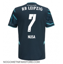 Moški RB Leipzig Antonio Nusa #7 Replika nogometni dresi Tretji 2024-25 Kratek Rokav