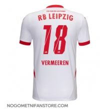 Moški RB Leipzig Arthur Vermeeren #18 Replika nogometni dresi Domači 2024-25 Kratek Rokav