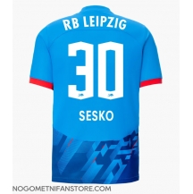 Moški RB Leipzig Benjamin Sesko #30 Replika nogometni dresi Tretji 2023-24 Kratek Rokav