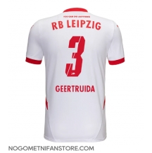 Moški RB Leipzig Lutsharel Geertruida #3 Replika nogometni dresi Domači 2024-25 Kratek Rokav