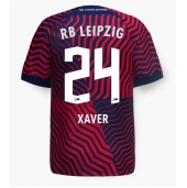 Moški RB Leipzig Xaver Schlager #24 Replika nogometni dresi Gostujoči 2023-24 Kratek Rokav